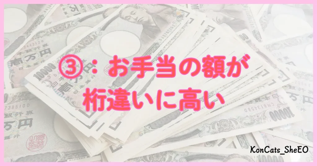 THE　SALON　パパ活 おすすめ理由③